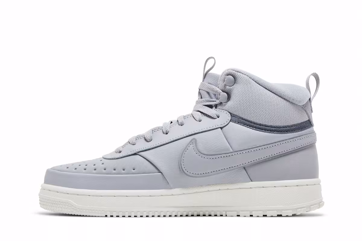 Nike Court Vision Mid Winter Wolf Grey, view 4
