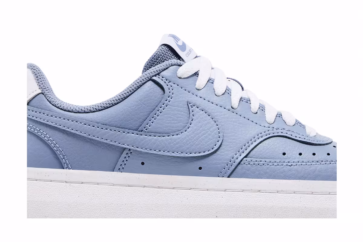 Nike Women's Court Vision Alta Ashen Slate, view 3
