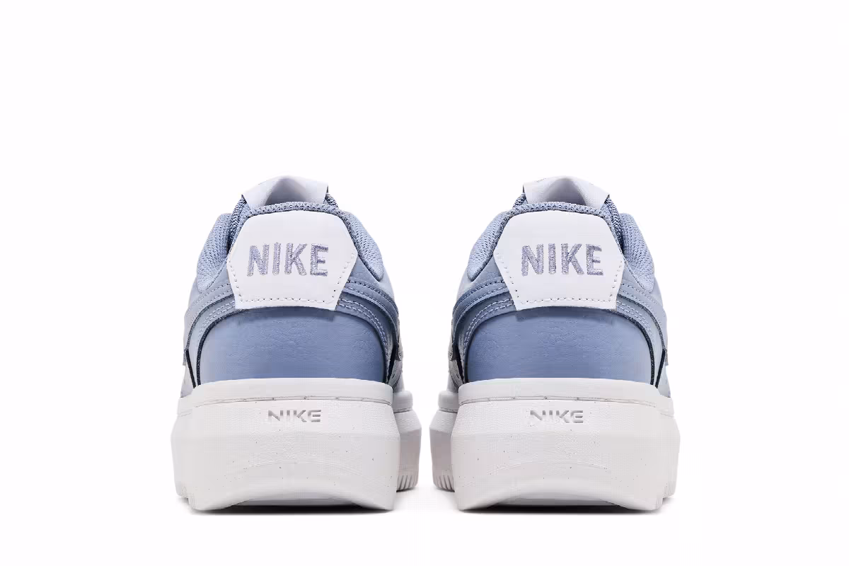 Nike Women's Court Vision Alta Ashen Slate, view 7
