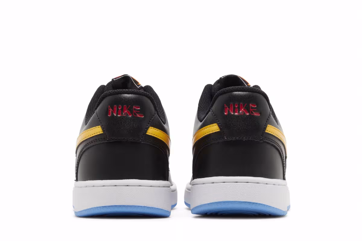 Nike Court Vision Low Black Gradient, view 7