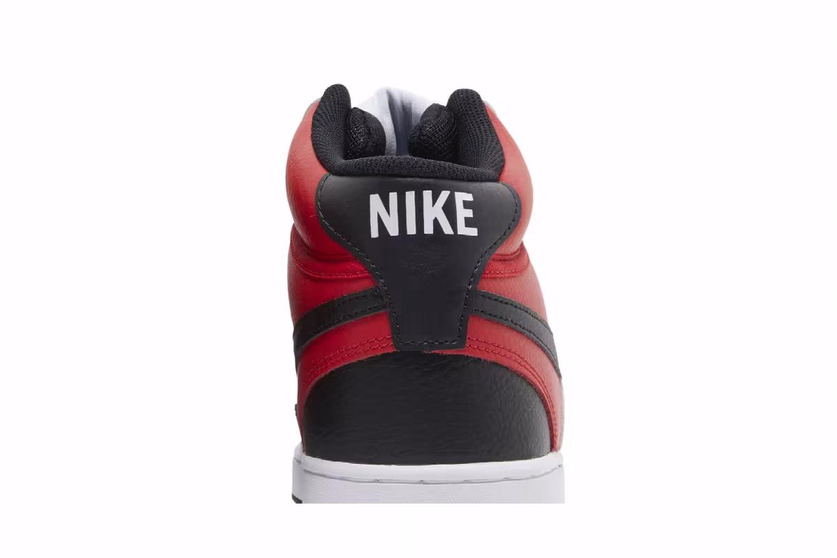 Nike Court Vision Mid Satin Red, view 8
