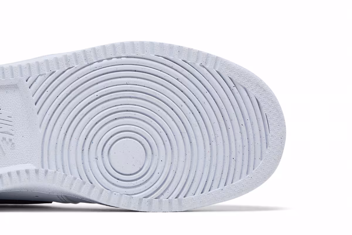 Nike Women's Court Vision Low Next Nature White Black, view 6