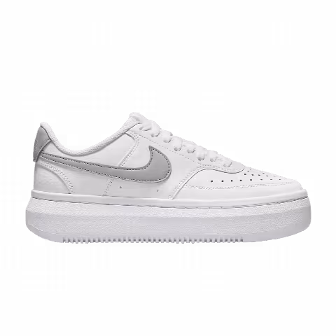 Nike Wmns Court Vision Alta 'White Metallic Platinum'
