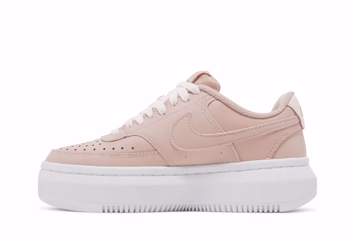 Nike Women's Court Vision Alta Pink Oxford, view 4