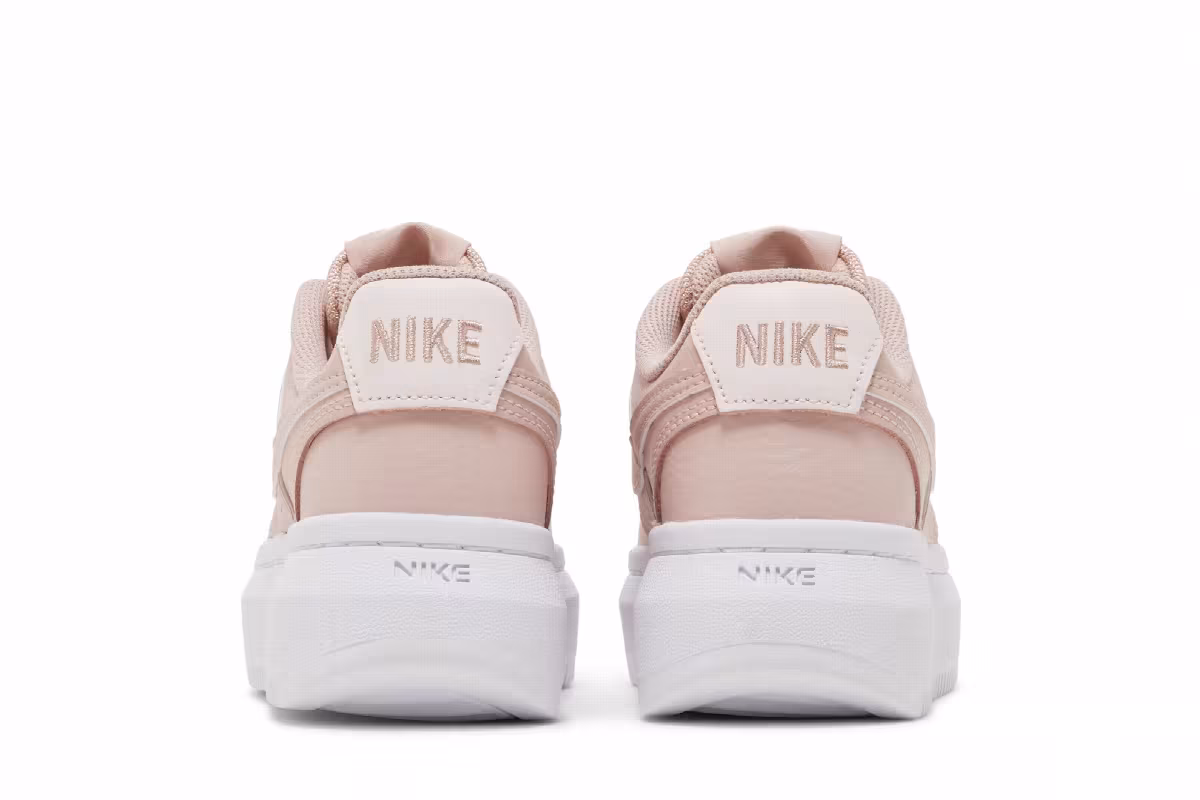 Nike Women's Court Vision Alta Pink Oxford, view 7