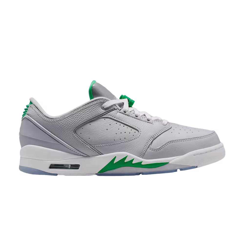 Air Jordan Sixty Plus Low Wolf Grey Lucky Green