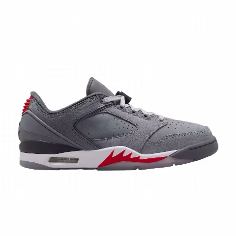 Air Jordan Sixty Plus Low 'Cool Grey White University Red'