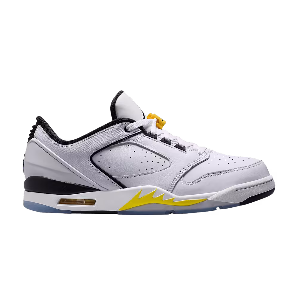 Air Jordan Sixty Plus Low White Tour Yellow Black