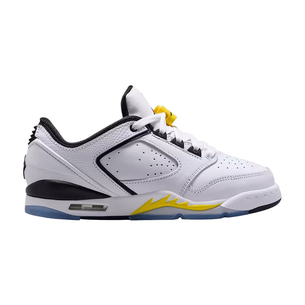 Air Jordan Sixty Plus Low GS White Tour Yellow Black