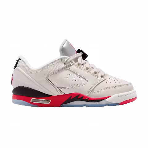 Air Jordan Sixty Plus Low GS 'Sail Black Reflect Silver Fire Red'