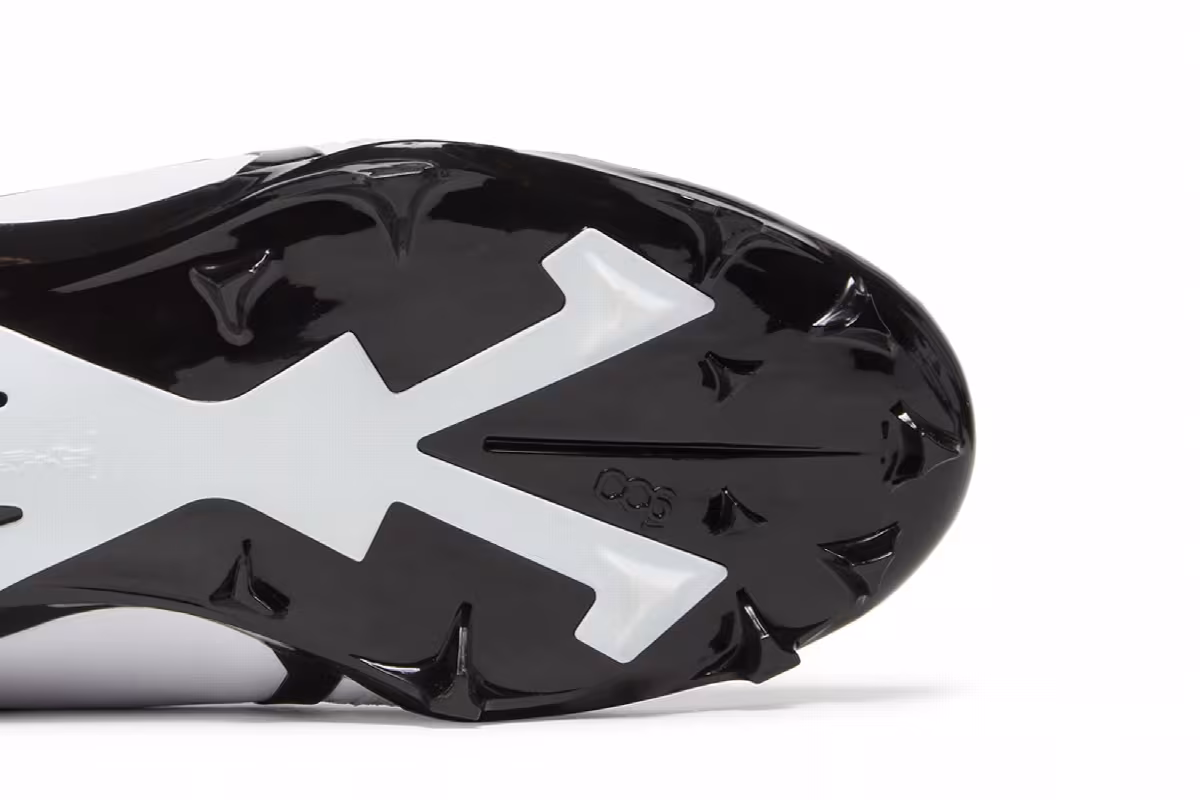 Nike Alpha Menace Pro 3 White Black, view 6
