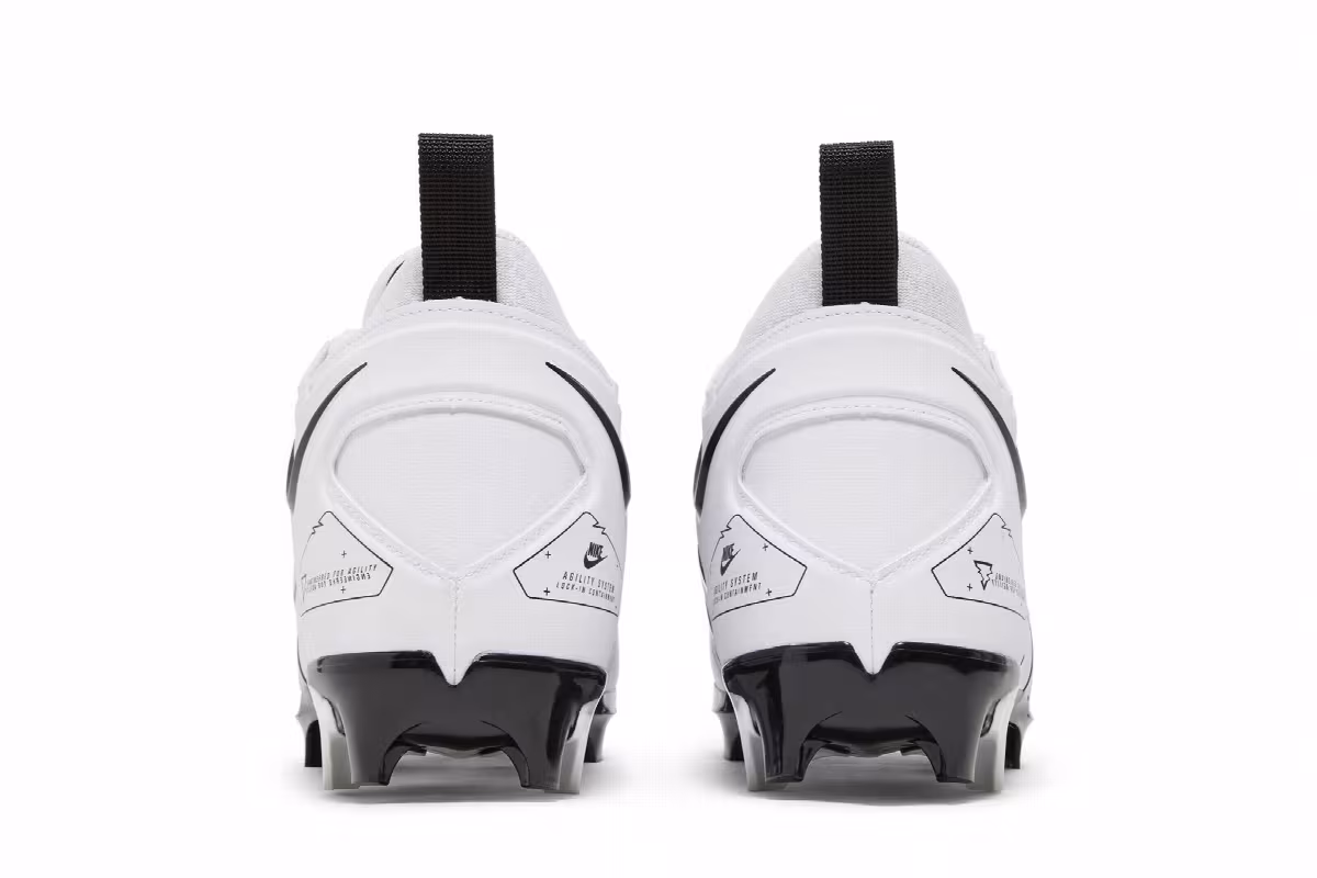 Nike Alpha Menace Pro 3 White Black, view 7