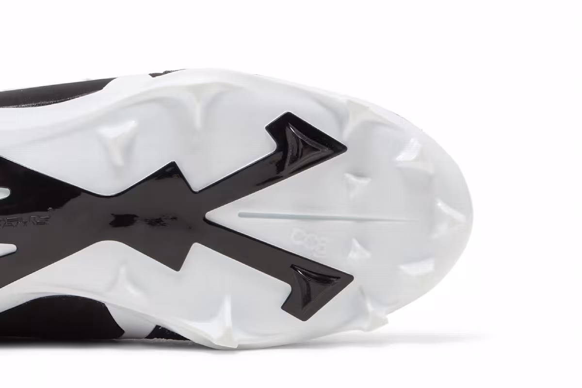 Nike Alpha Menace Pro 3 Black White, view 6