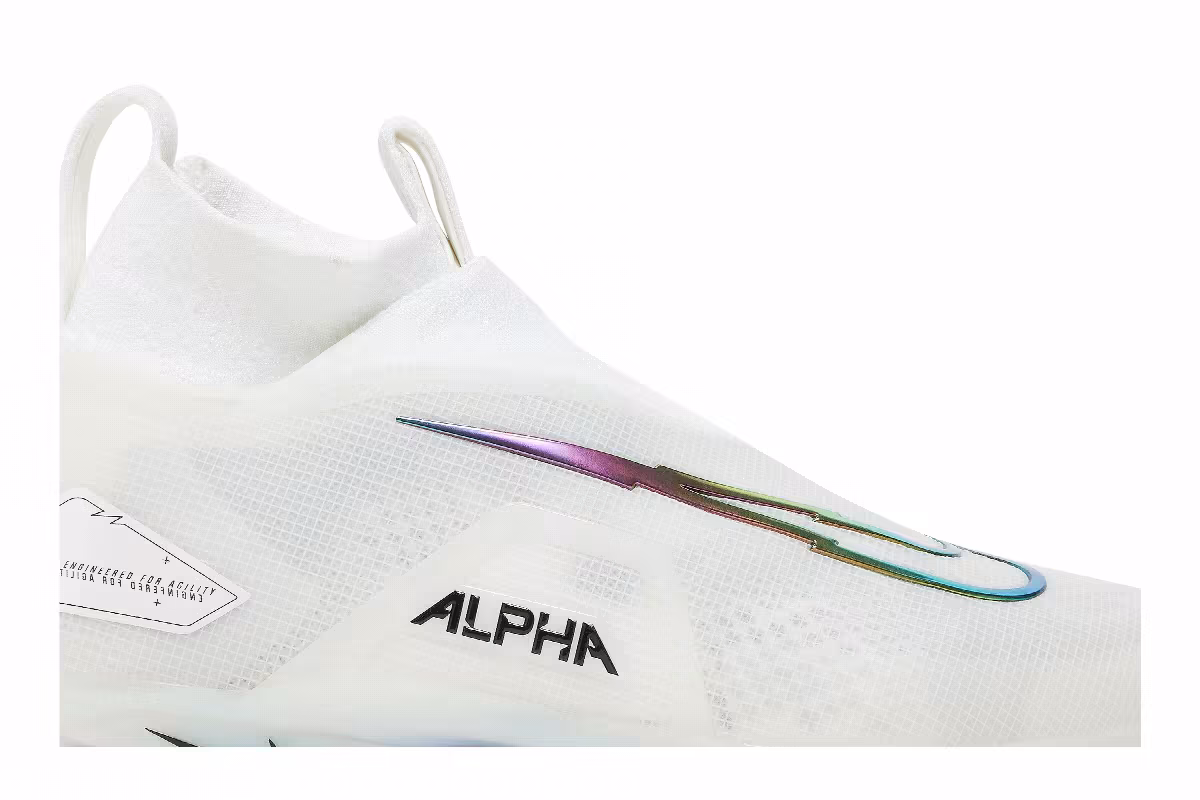 Nike Alpha Menace Elite 3 White Particle Grey, view 3
