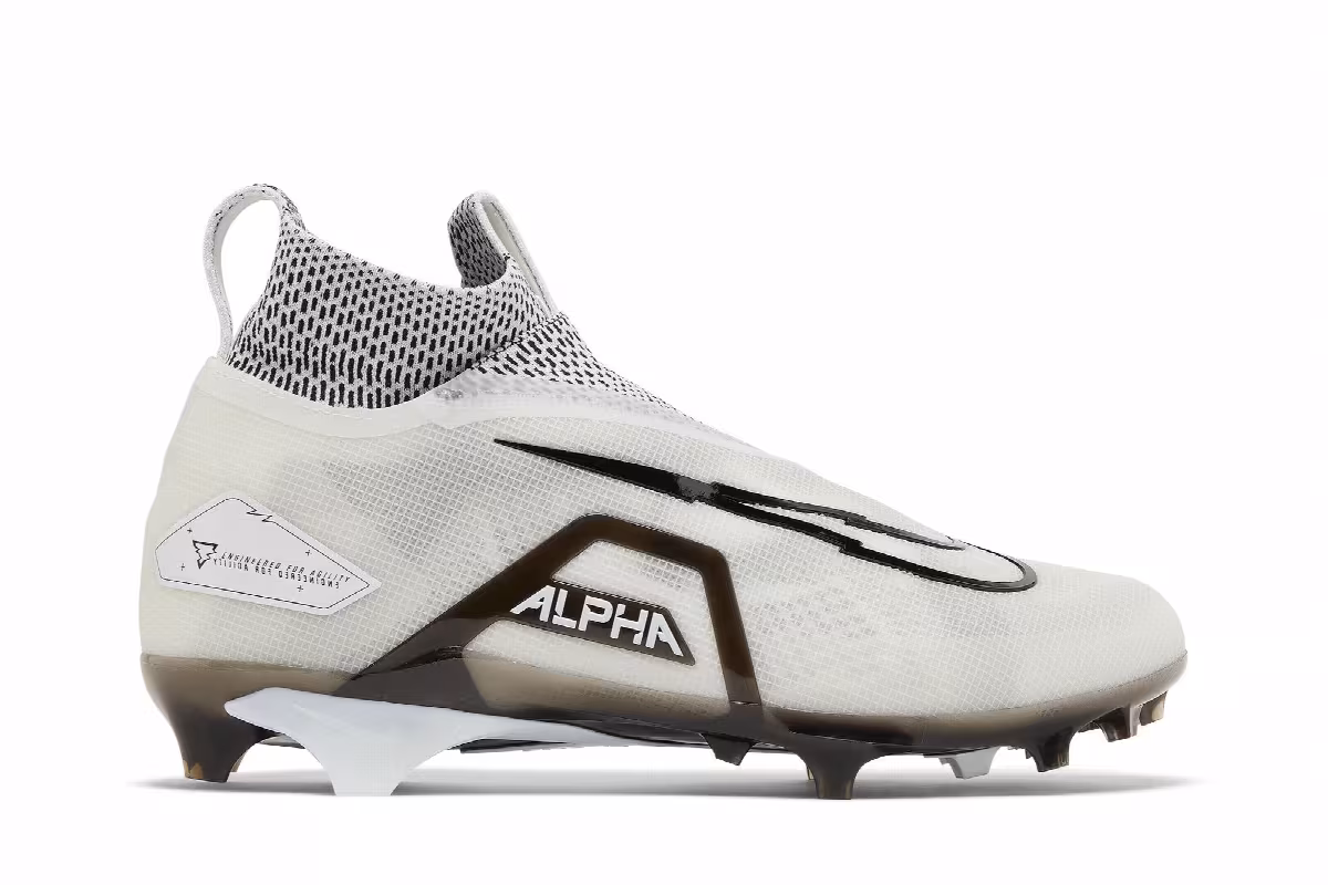 Nike Alpha Menace Elite 3 White Particle Grey, view 2
