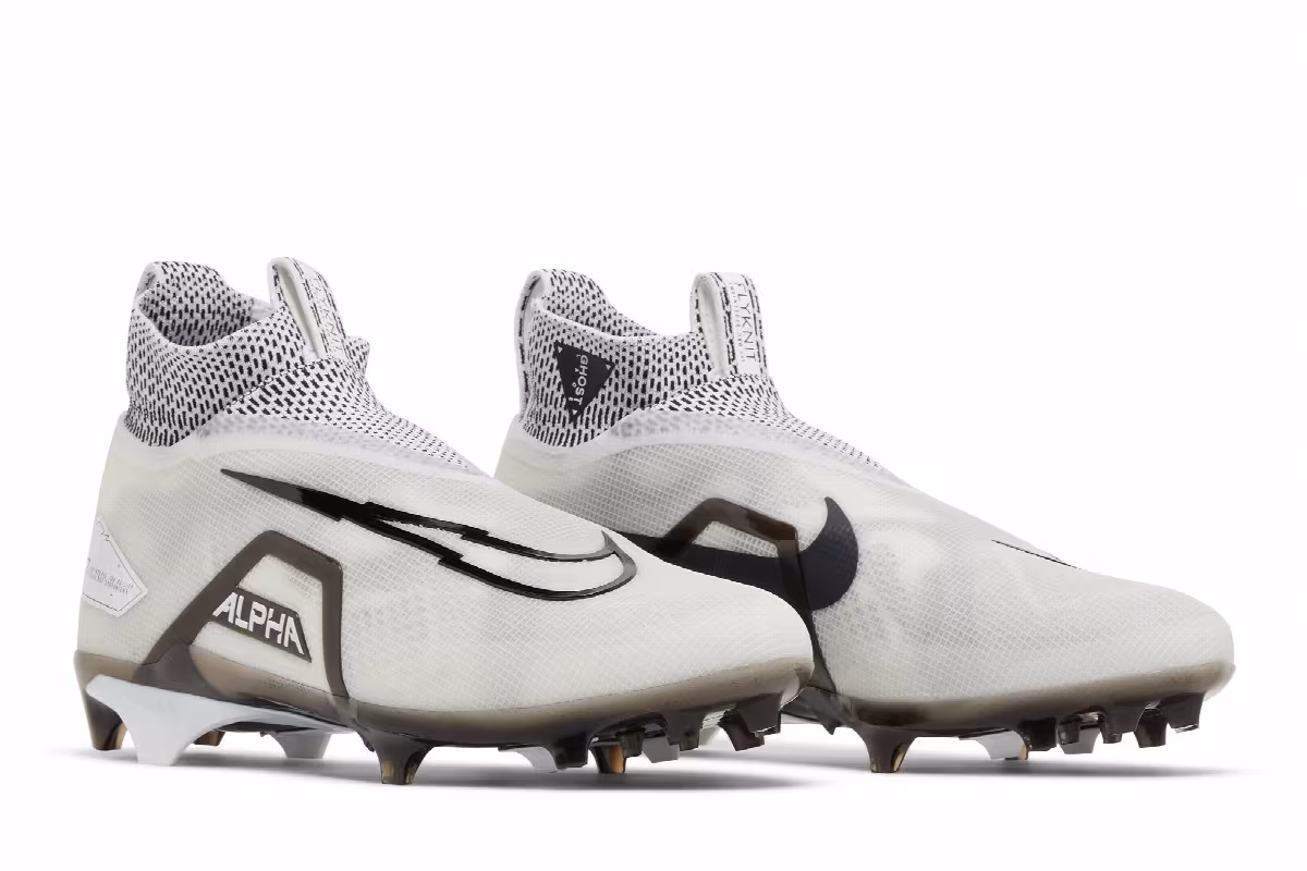 Nike Alpha Menace Elite 3 White Particle Grey, view 9