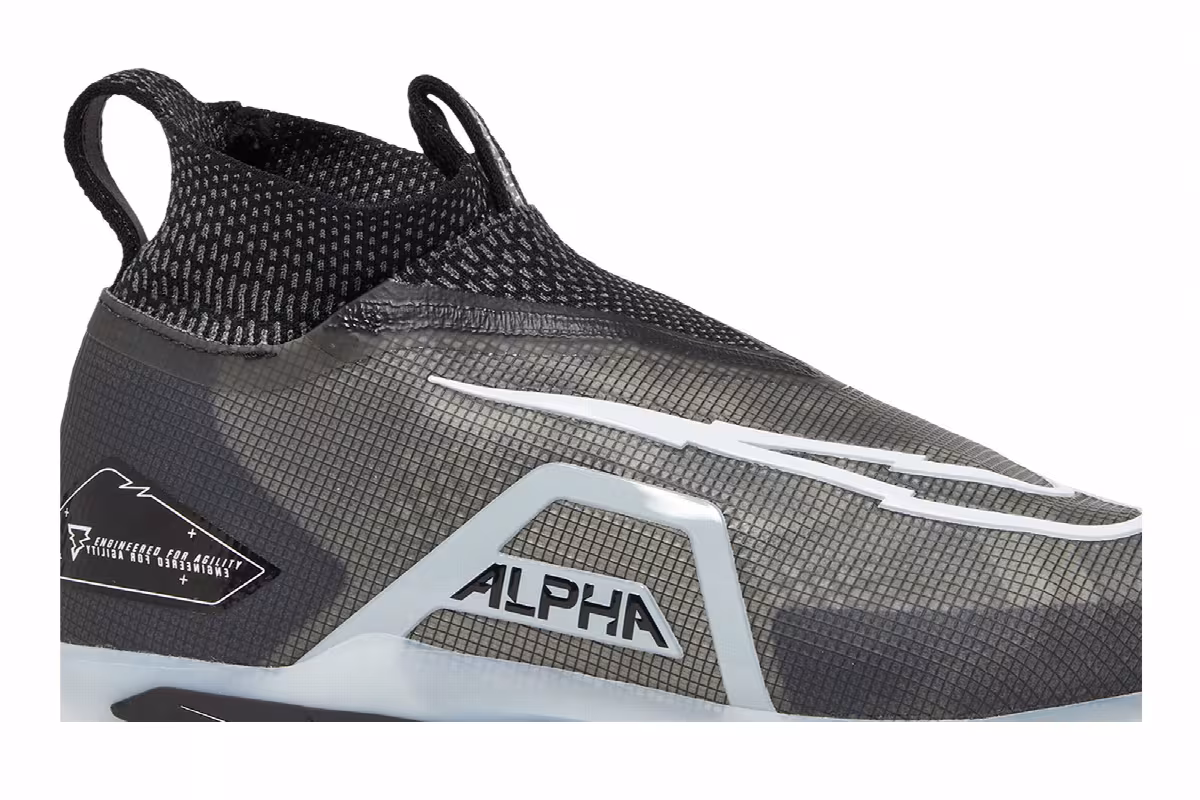 Nike Alpha Menace Elite 3 Black Iron Grey, view 3