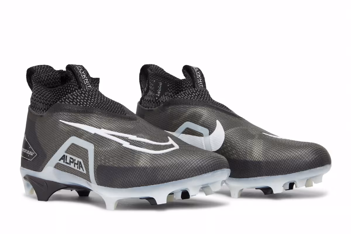 Nike Alpha Menace Elite 3 Black Iron Grey, view 9