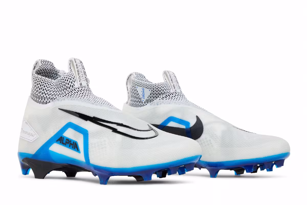 Nike Alpha Menace Elite 3 White Game Royal, view 9