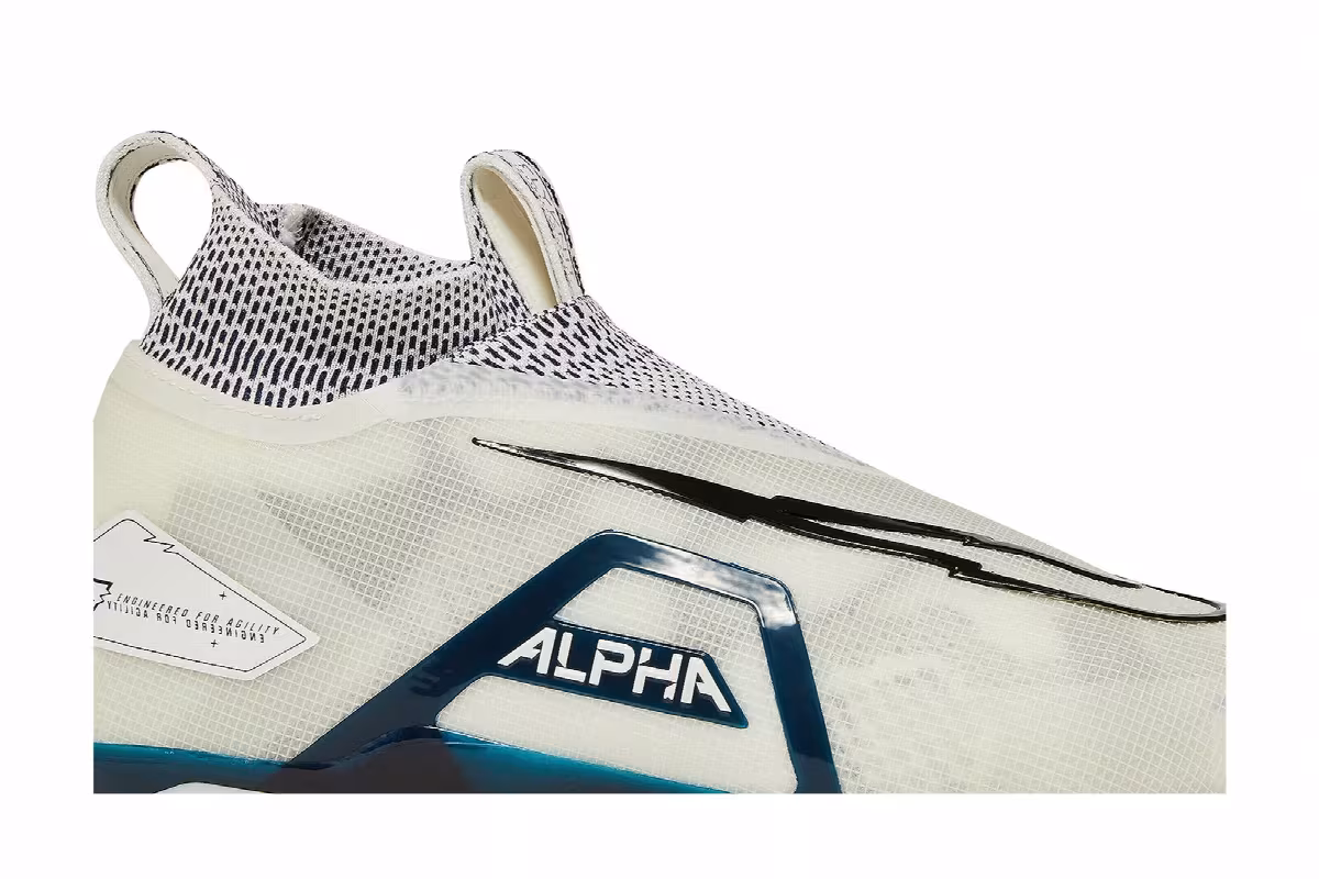 Nike Alpha Menace Elite 3 White College Navy, view 3