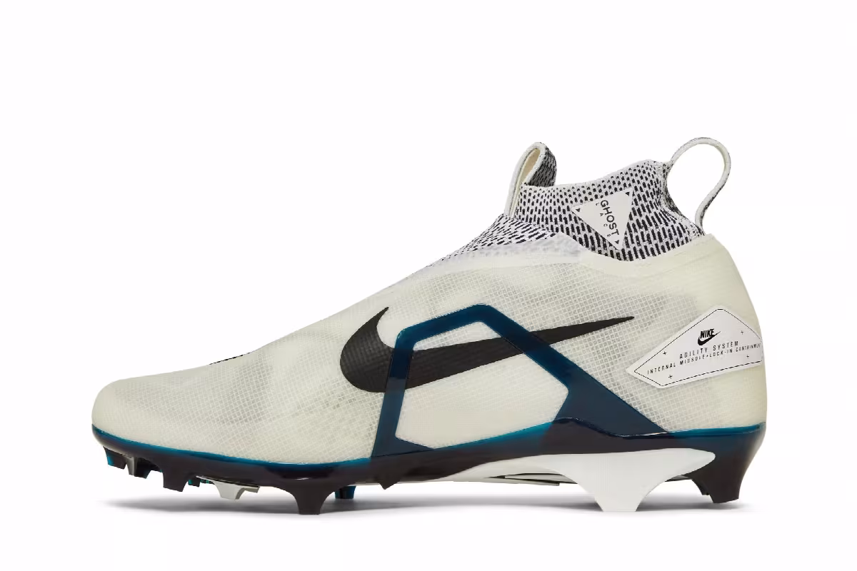 Nike Alpha Menace Elite 3 White College Navy, view 4
