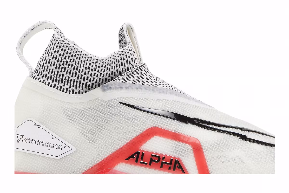 Nike Alpha Menace Elite 3 White University Red, view 3