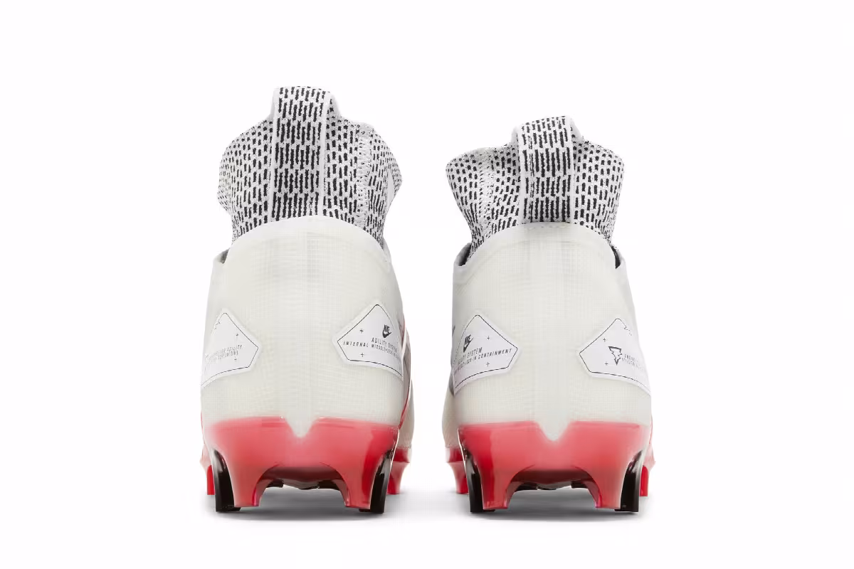 Nike Alpha Menace Elite 3 White University Red, view 7