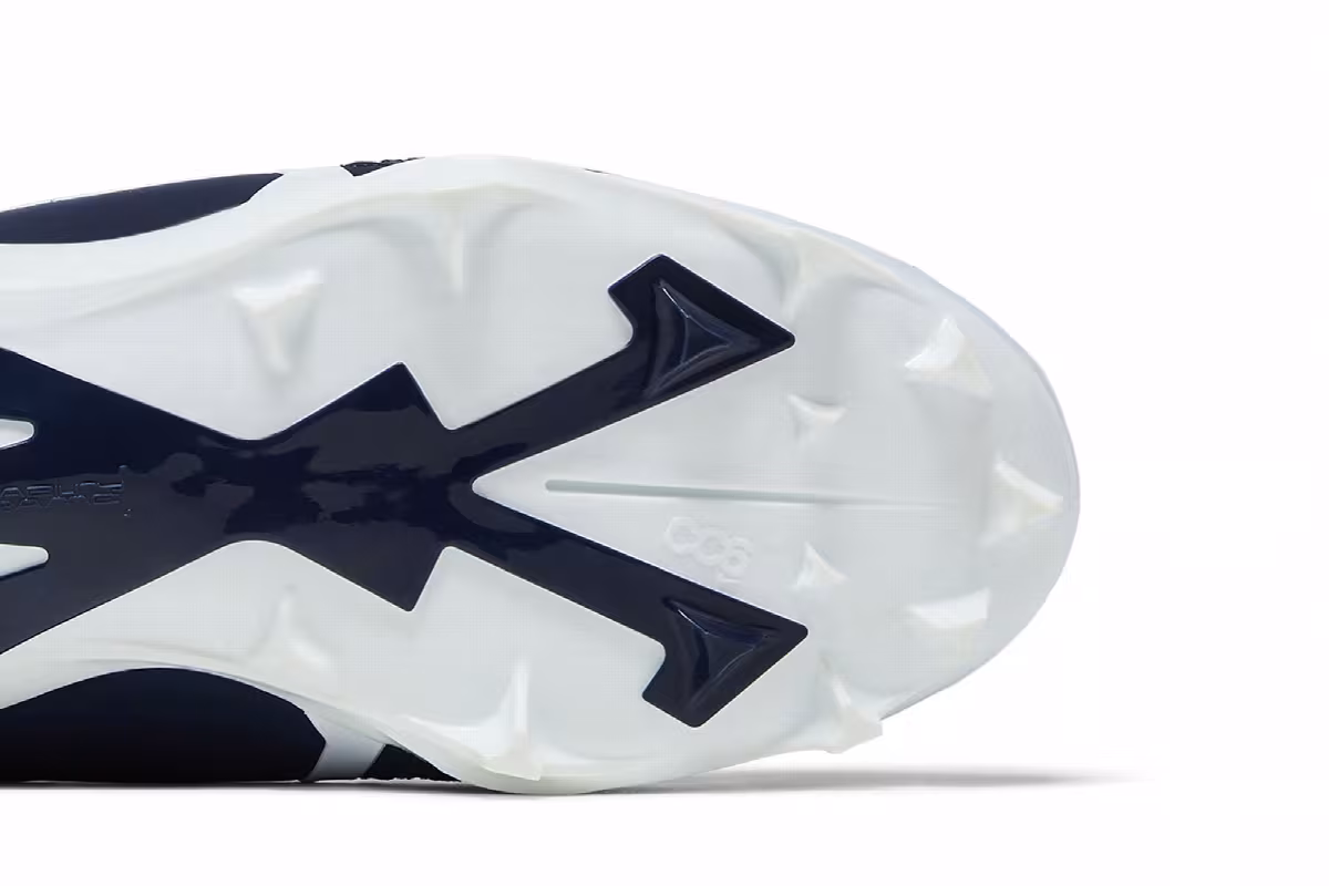 Nike Alpha Menace Pro 3 College Navy White, view 6