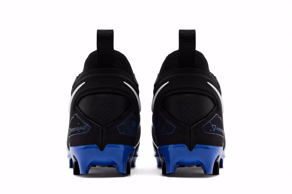 Nike Alpha Menace Pro 3 Black Game Royal, view 7