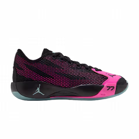 Air Jordan Luka 77 GS 'Black Laser Fuchsia Bleached Turquoise'