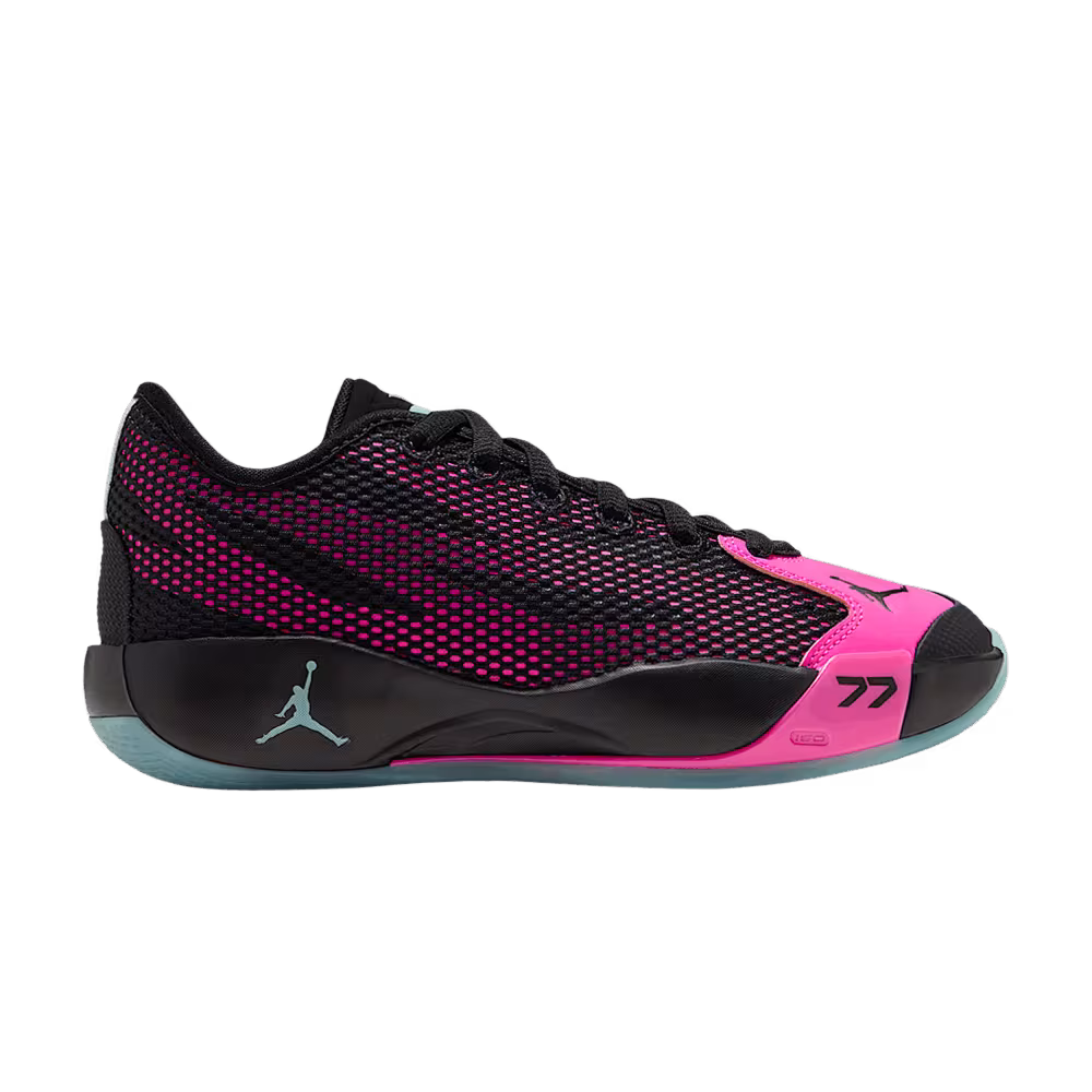 Air Jordan Luka 77 GS Black Laser Fuchsia Bleached Turquoise