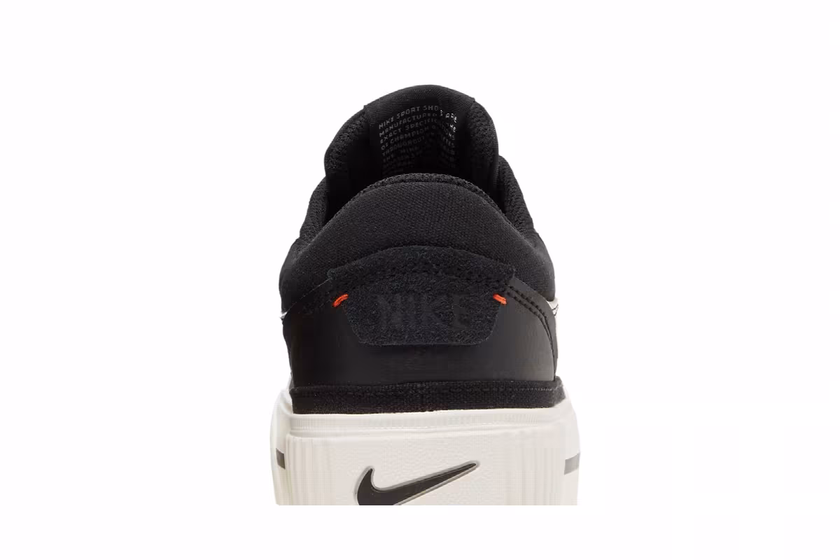 Nike Women's Court Legacy Lift Black Sail, view 8