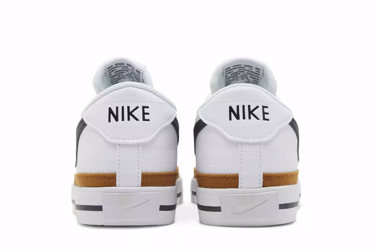 Nike Court Legacy Next Nature White Desert Ochre, view 7
