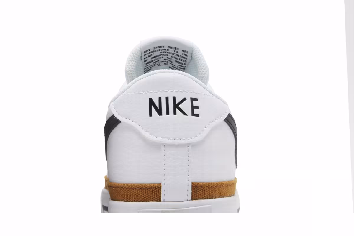 Nike Court Legacy Next Nature White Desert Ochre, view 8