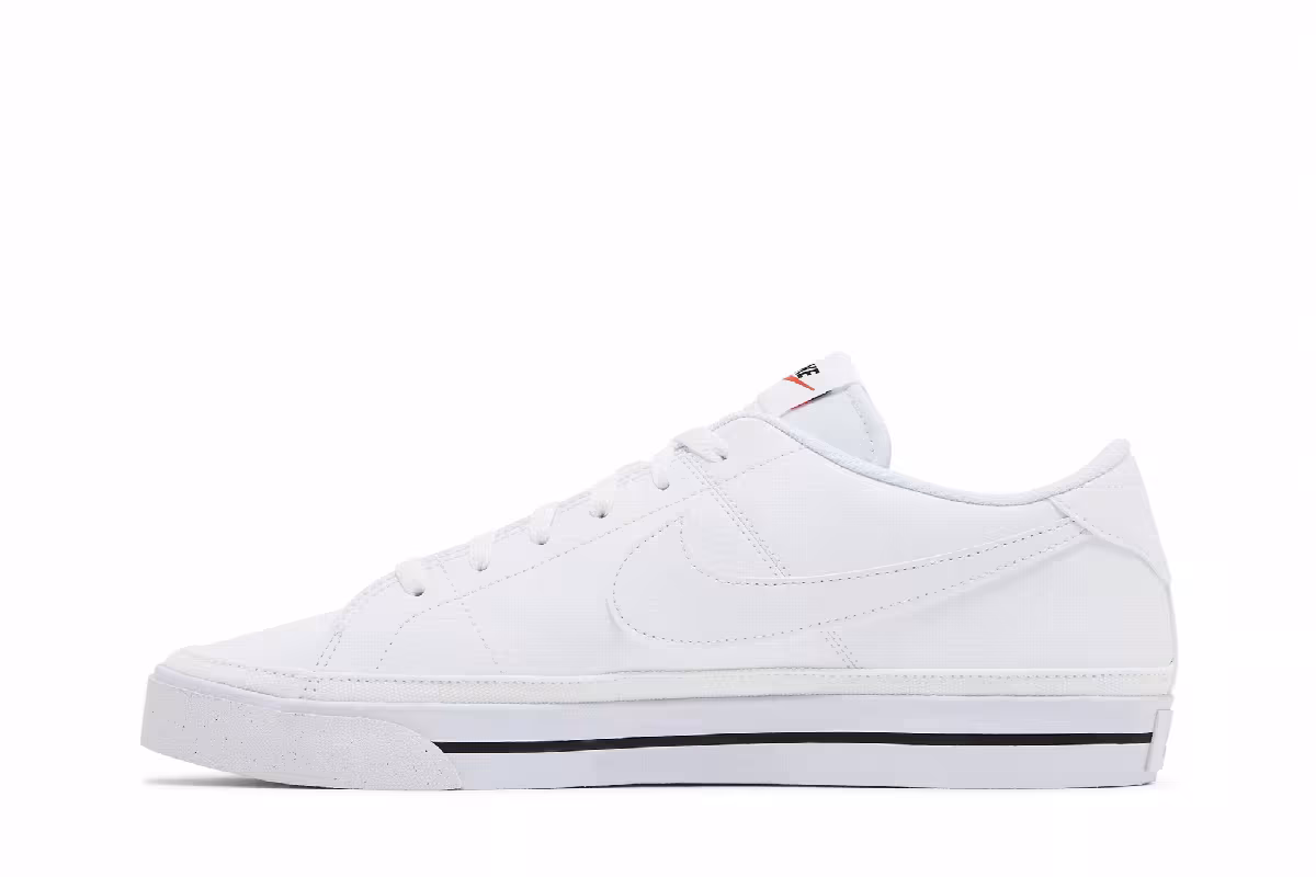 Nike Court Legacy Next Nature White Black, view 4