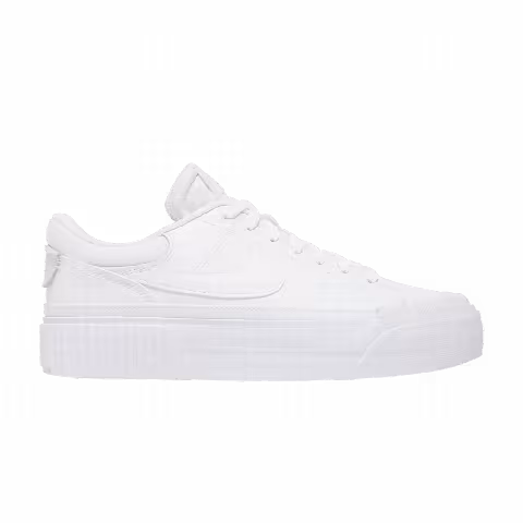 Nike Wmns Court Legacy Lift 'Triple White'