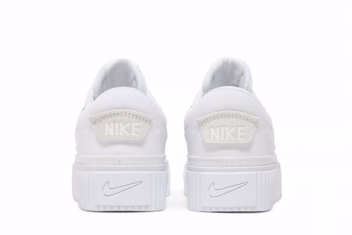 Nike Women's Court Legacy Lift Triple White, view 7