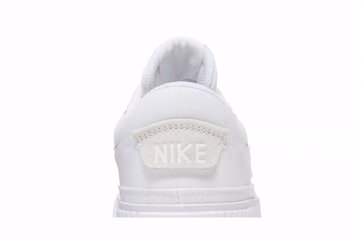 Nike Women's Court Legacy Lift Triple White, view 8