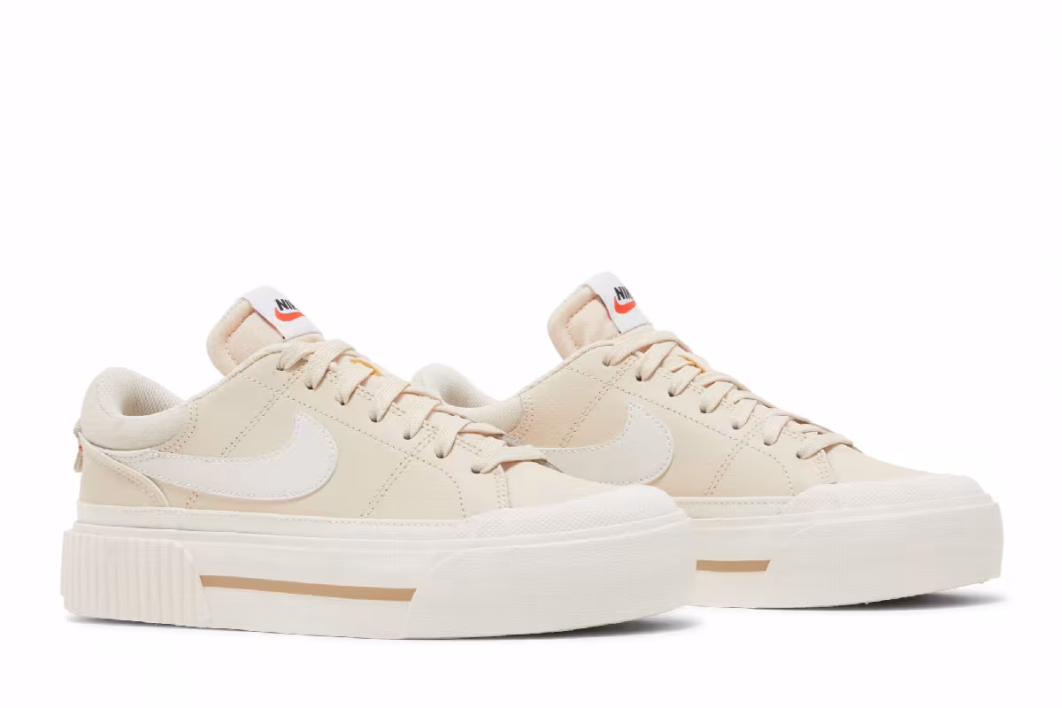 Nike Women's Court Legacy Lift Pearl White, view 9