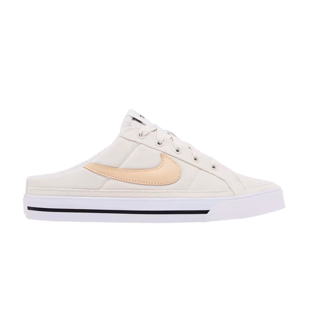 Nike Women's Court Legacy Mule Phantom White Onyx
