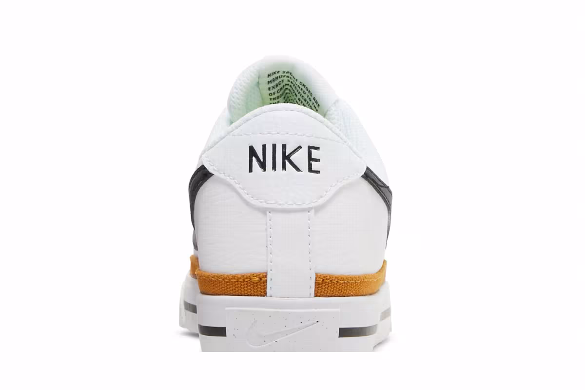 Nike Women's Court Legacy Next Nature White Desert Ochre, view 8