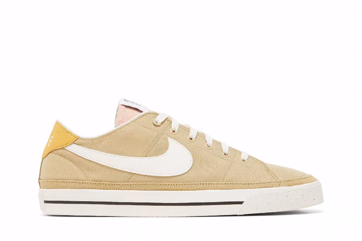 Nike Court Legacy Canvas Next Nature Wheat Grass Sail, view 2