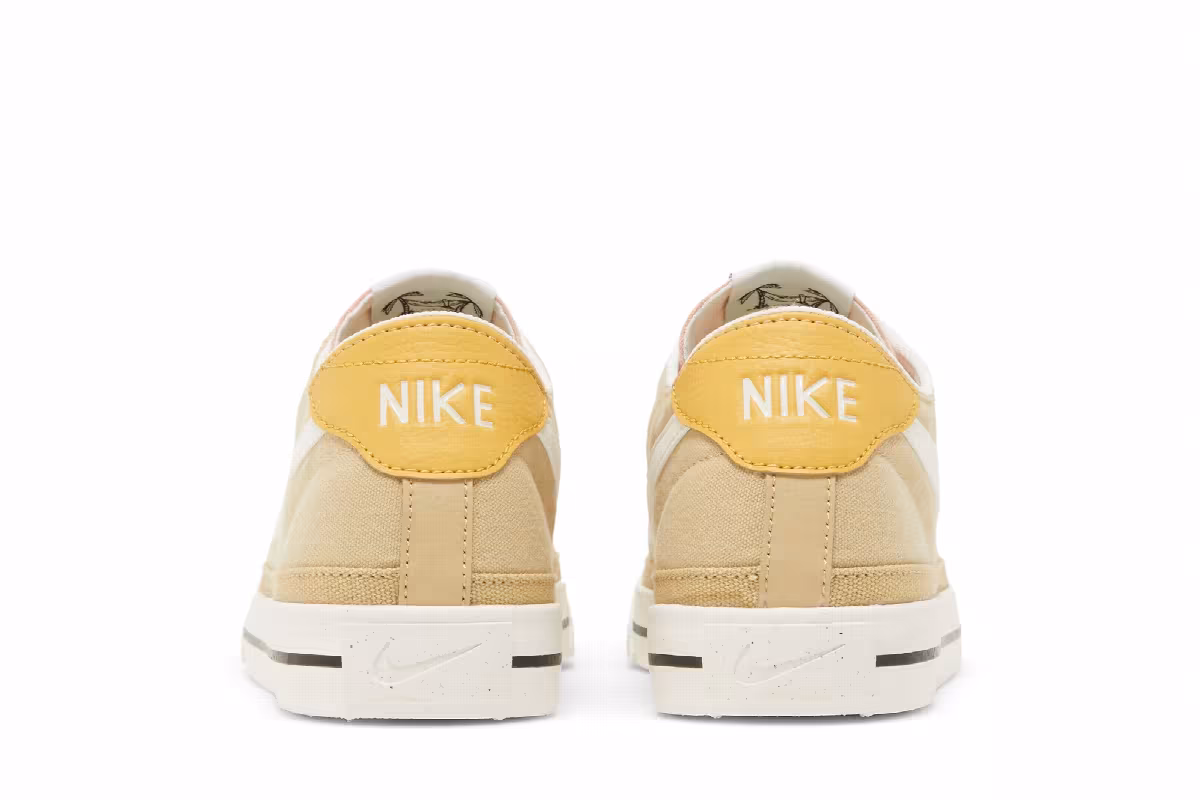 Nike Court Legacy Canvas Next Nature Wheat Grass Sail, view 7