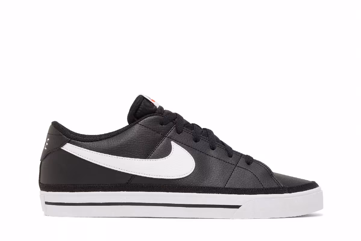 Nike Court Legacy Black White, view 2