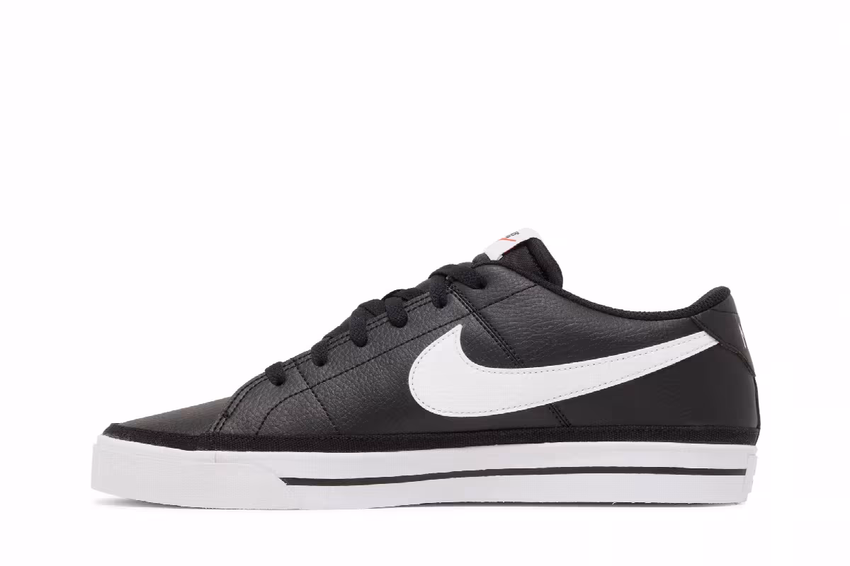 Nike Court Legacy Black White, view 4