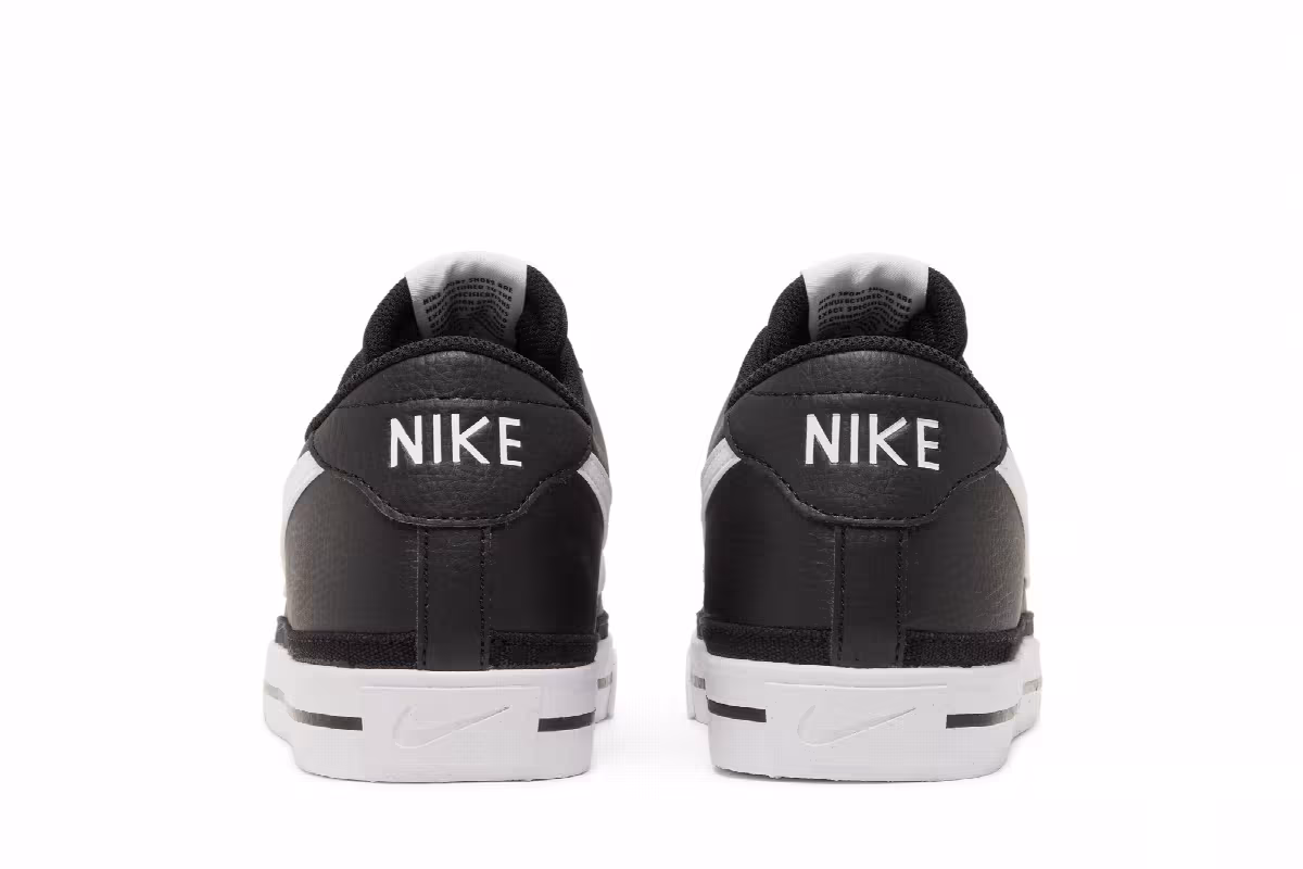 Nike Court Legacy Black White, view 7