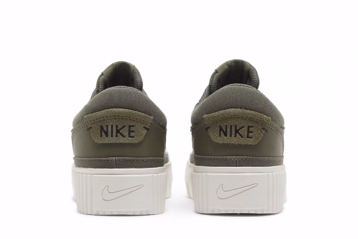 Nike Women's Court Legacy Lift Medium Olive, view 7
