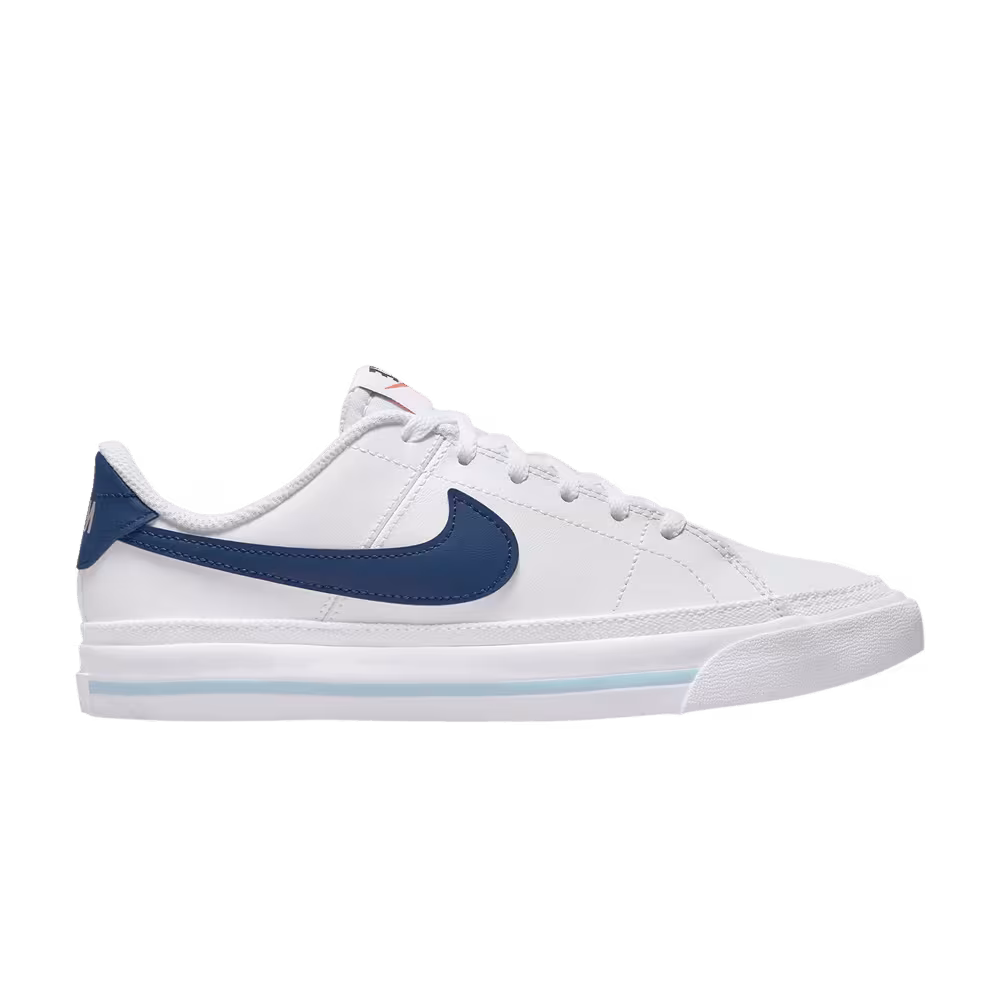 Nike Court Legacy GS White Mystic Navy