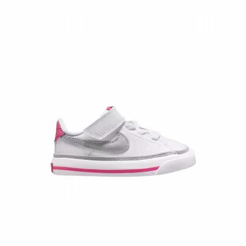 Nike Court Legacy TD 'White Pink Prime Light Smoke Grey'