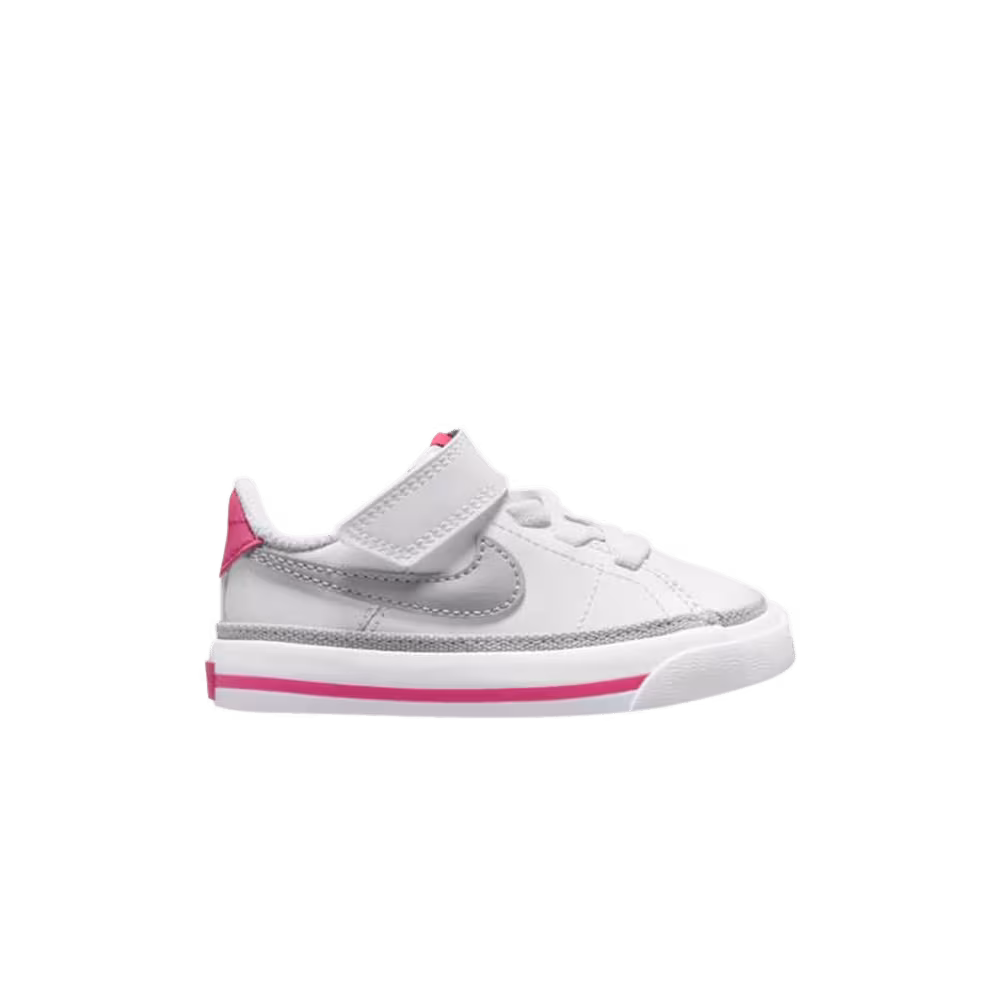 Nike Court Legacy TD White Pink Prime Light Smoke Grey